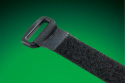 HOOK & LOOP TIE WITH PLASTIC BUCKLE
