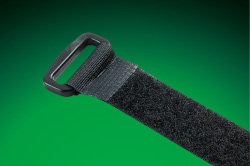 HOOK & LOOP TIE WITH PLASTIC BUCKLE